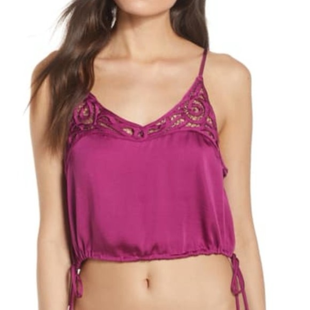 Free people tank size medium in purple